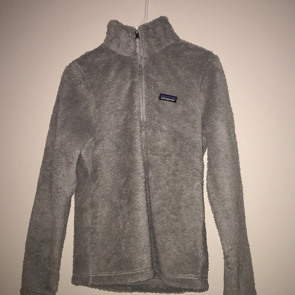 Patagonia Quarter Zip fuzzy sweatshirt